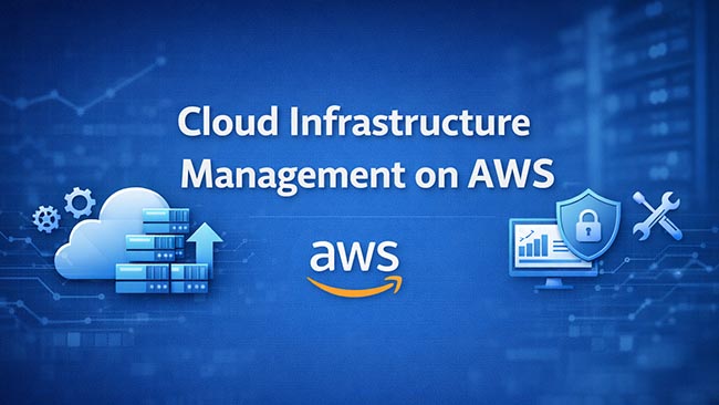 Cloud infrastructure management on AWS